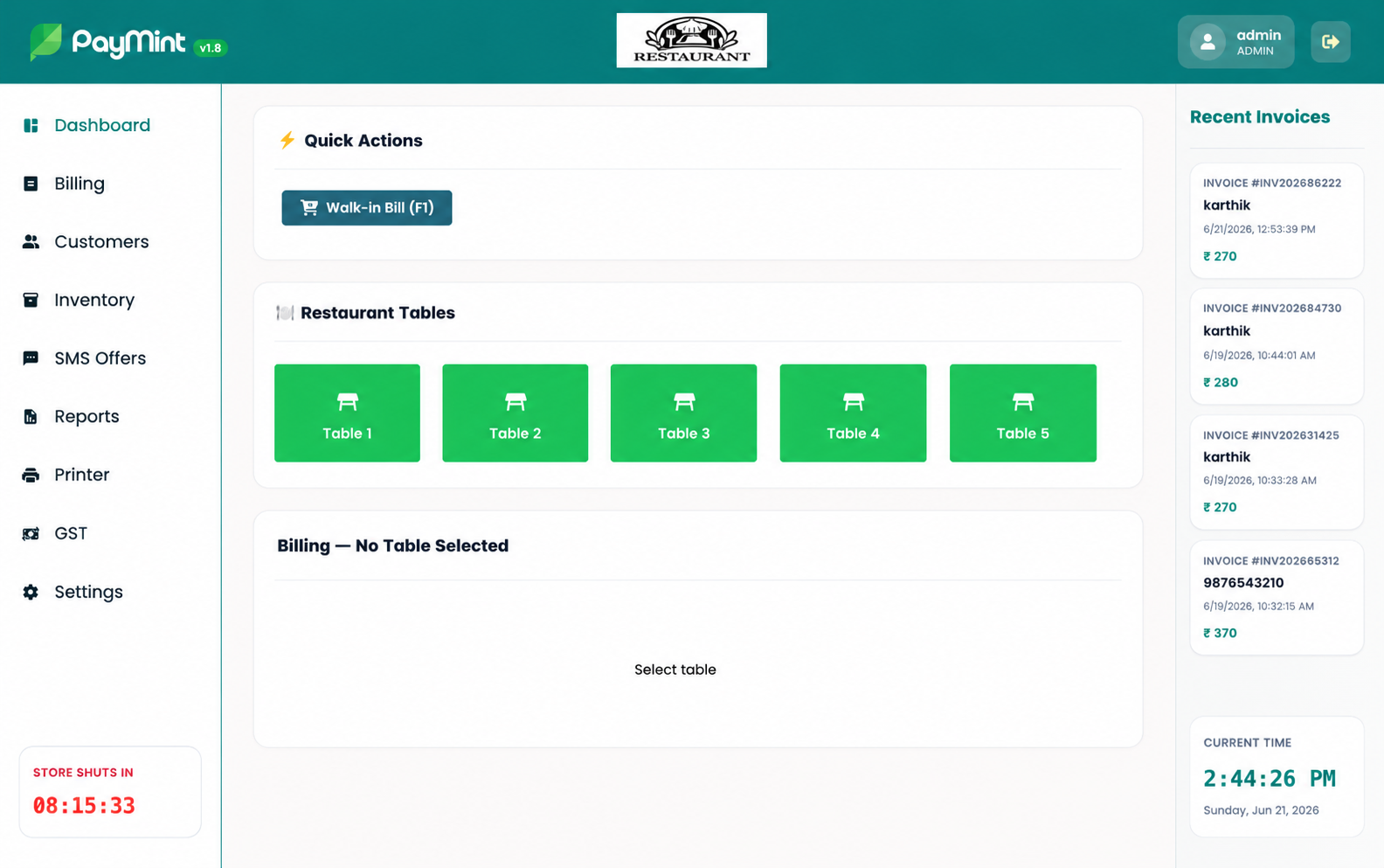 PayMint Dashboard